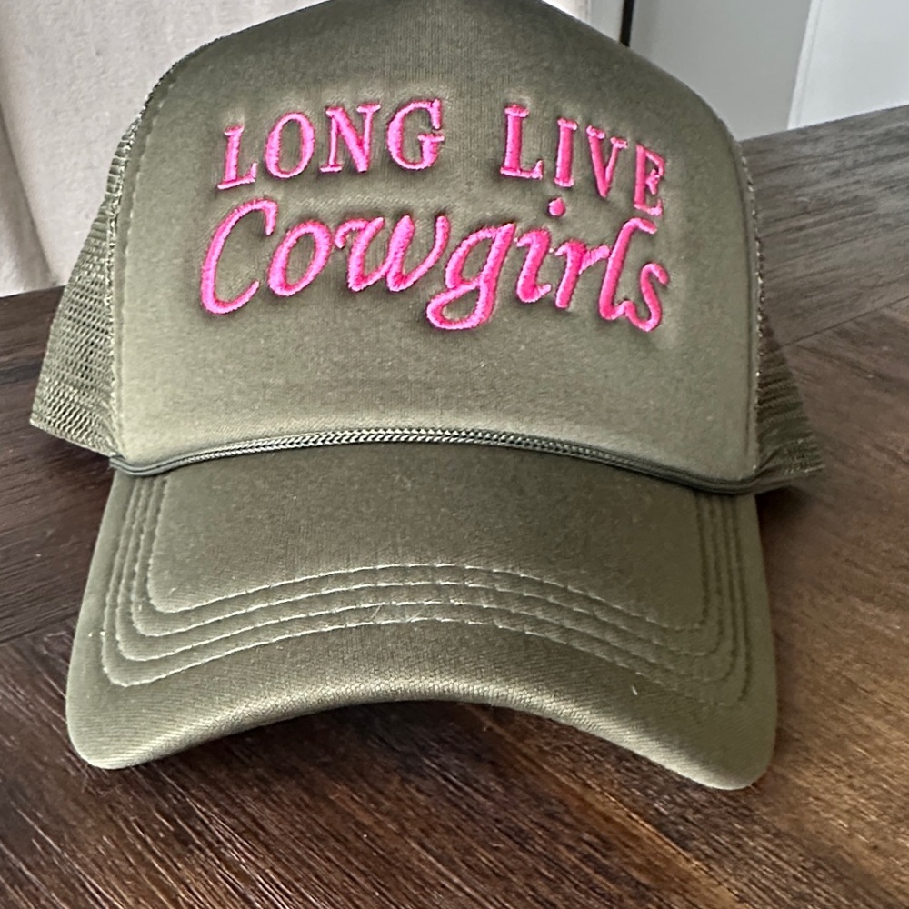 NEW Long Live Cowgirls Trucker Hat